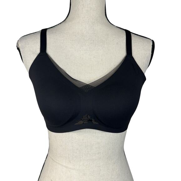 Honeylove Medium 36 B/C Crossover Lace Bra Wireless Convertible Adjustable Strap